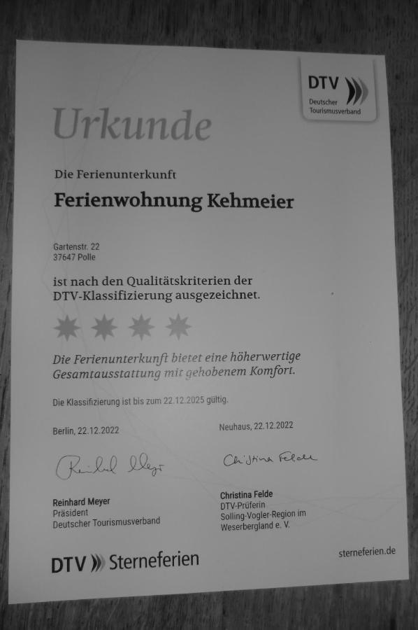 Ferienwohnung Kehmeier Polle Zewnętrze zdjęcie