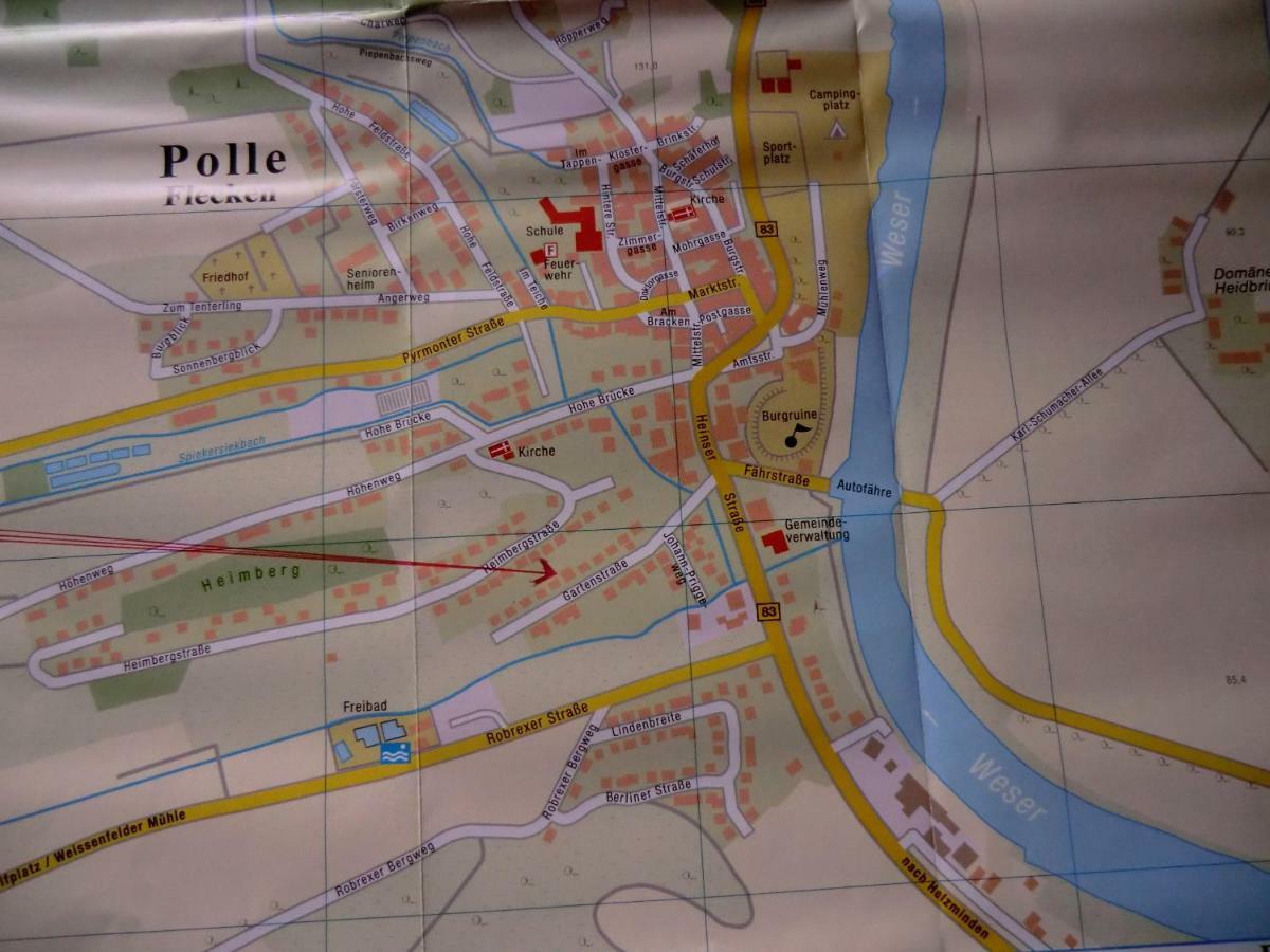 Ferienwohnung Kehmeier Polle Zewnętrze zdjęcie